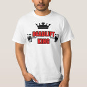 Deadlift King T-shirt (Voorkant)
