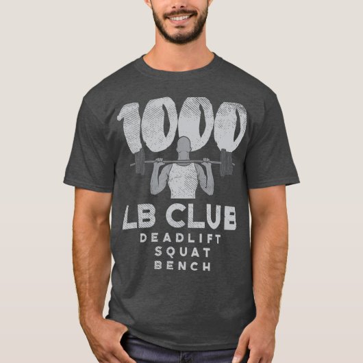 DeadLifting gewichtheffen en workout grappig T-shirt (Voorkant)
