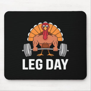Deadlifting Turkije Leg Day Thanksgiving Funny Gym Muismat