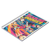 Deadline Doder Retro Roller Skate Notitieboek (Linkerzijde)