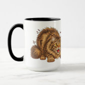 Deadline Modus Kat Grappig Cadeau voor Koffieliefh Mok (Links)