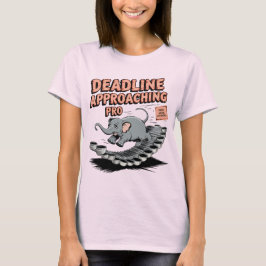Deadline Naderend Pro - Grappige Olifant T-shirt
