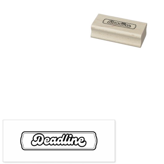 Deadline Planner Stempels & Inkt Pads voor Academi (Gestempeld)