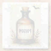 Deadly Elixir: het donkerste brouwsel van de herfs Glazen Onderzetter (Achterkant)