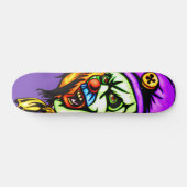 Deadly Evil Clown Persoonlijk Skateboard (Horizontaal)