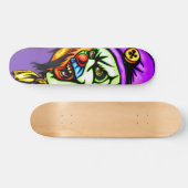 Deadly Evil Clown Persoonlijk Skateboard (Horizontaal)