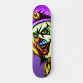 Deadly Evil Clown Persoonlijk Skateboard (Voorkant)