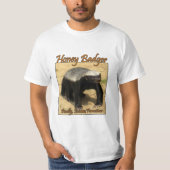 Deadly Ferocious Honey Badger Shirt (Voorkant)