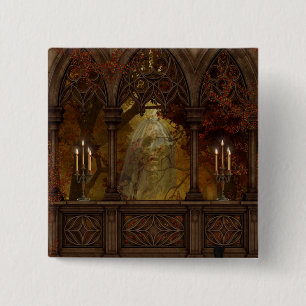 Deadly Figuur Halloween Button