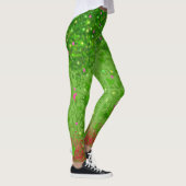 Deadly Green Natuur Goddess Halloween Leggings (Rechts)
