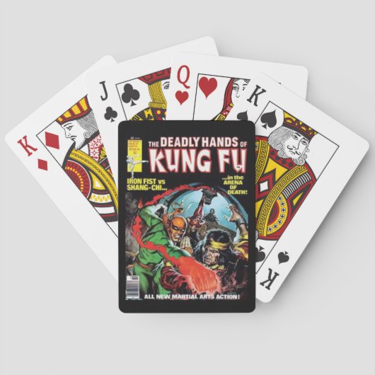 Deadly Hands 9 Pokerkaarten (Achterkant)