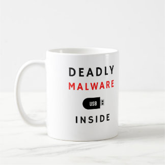 Deadly Malware Cybersecurity - Beveiligingscitaten Koffiemok