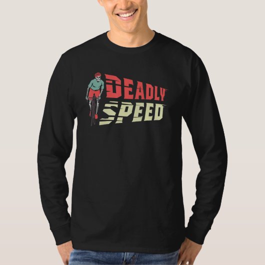 Deadly Speed Sports Person T-shirt (Voorkant)