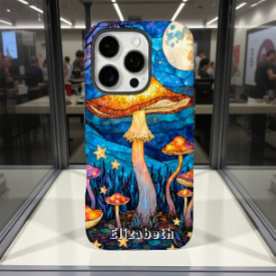 Deadly Webcap Moonlight Forest iPhone 16 Pro Hoesje
