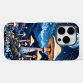 Deadly Webcap Moonlight Mushroom Case-Mate iPhone Case (Achterkant (horizontaal))