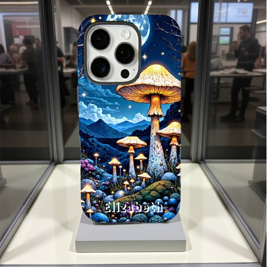 Deadly Webcap Moonlight Mushroom Case-Mate iPhone Case