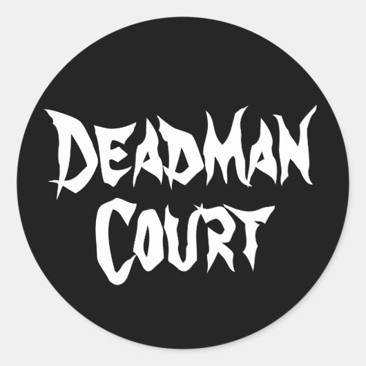 Deadman Sticker (Voorkant)