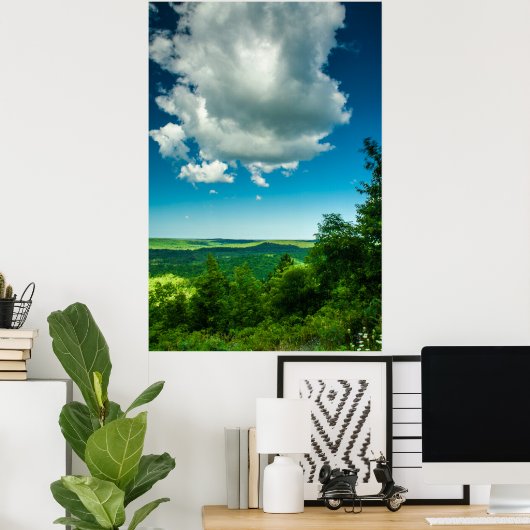 Deadman's Hill Overlook Poster (Thuiskantoor)