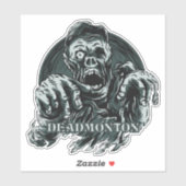 DEADMONTON aangepaste gesneden stickers (Vel)