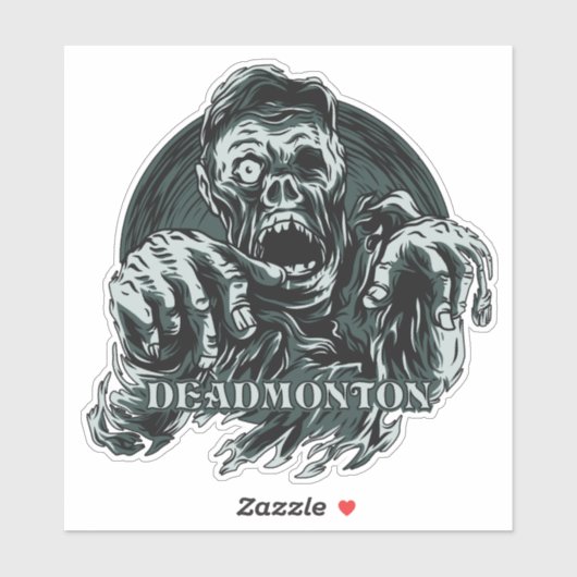 DEADMONTON aangepaste gesneden stickers (Vel)
