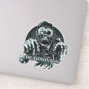 DEADMONTON aangepaste gesneden stickers