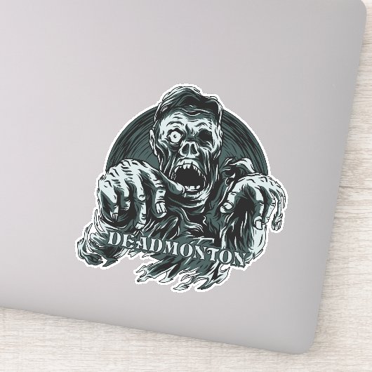 DEADMONTON aangepaste gesneden stickers (Detail)