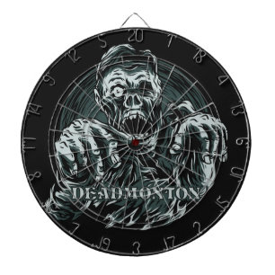 DEADMONTON dartboard Dartbord