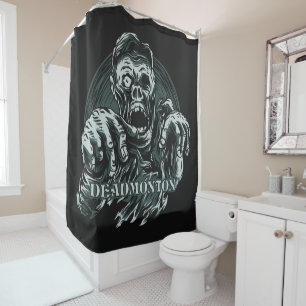 DEADMONTON-douchegordijn Douchegordijn