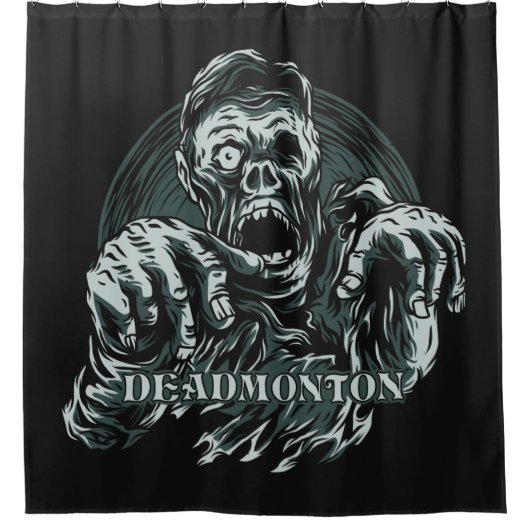 DEADMONTON-douchegordijn Douchegordijn (Voorkant)