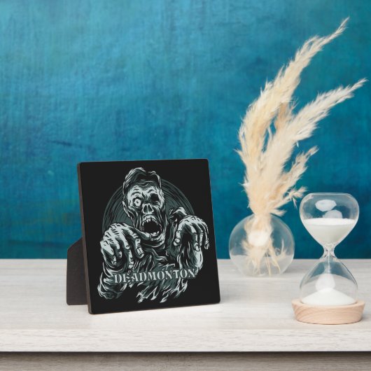 DEADMONTON plaque Fotoplaat (Insitu)