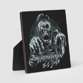 DEADMONTON plaque Fotoplaat (Voorkant)