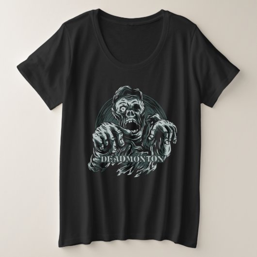 DEADMONTON-shirten en -jassen Grote Maat T-shirt (Design voorkant)