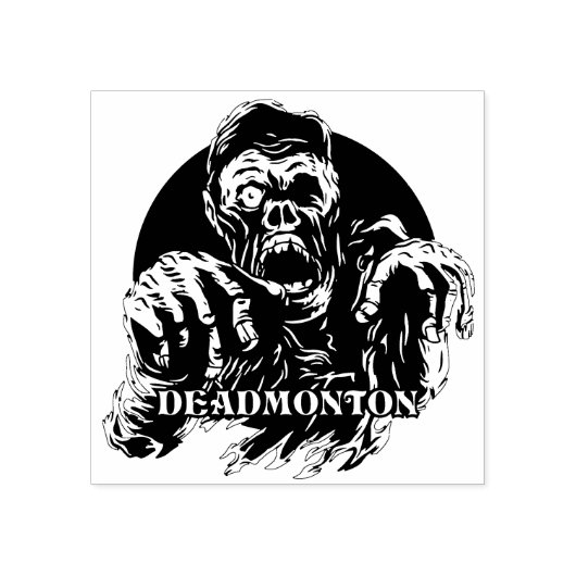DEADMONTON stempel (Afrduk)