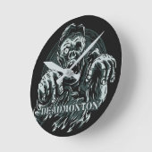 DEADMONTON-wandklokken Ronde Klok (Hoek)