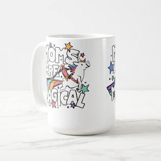Deadpool - Moms Are Magical Mother'S Day Koffiemok (Voorkant links)