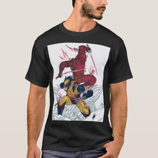 Deadpool & Wolverine T-shirt (Voorkant)