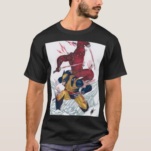 Deadpool & Wolverine T-shirt (Voorkant)