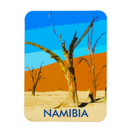 Deadvlei Namibia Travel  kunstmagneet Magneet