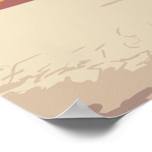 Deadvlei Namibië Reis Kunst Poster (Hoek)