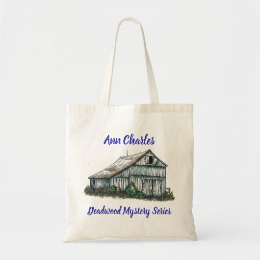 Deadwood Barn uit de Deadwood Mystery Series Tote Bag (Voorkant)