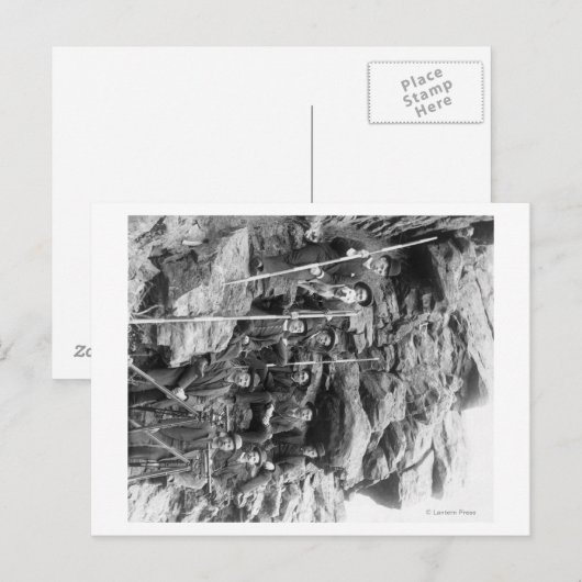 Deadwood Central Railroad Engineer Corps Briefkaart (Voorkant / Achterkant)