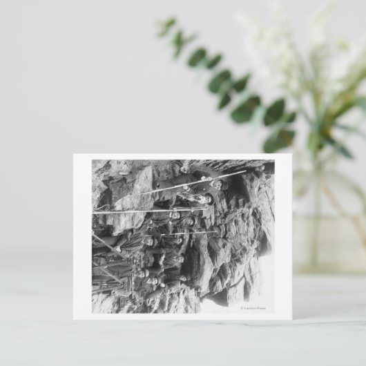 Deadwood Central Railroad Engineer Corps Briefkaart (Staand voorkant)