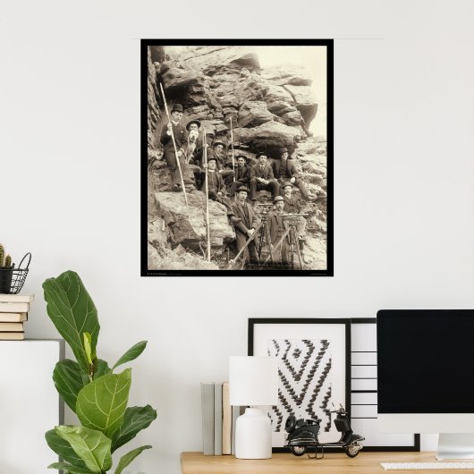 Deadwood Central Railroad SD 1888 Poster (Thuiskantoor)