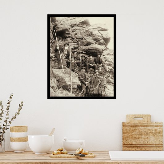 Deadwood Central Railroad SD 1888 Poster (Keuken)