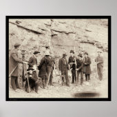 Deadwood Central RR Engineer Corps SD 1888 Poster (Voorkant)