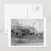 Deadwood en Delaware Smelter-foto Briefkaart (Voorkant / Achterkant)