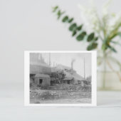 Deadwood en Delaware Smelter-foto Briefkaart (Staand voorkant)