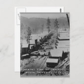 Deadwood Historische foto Briefkaart (Voorkant / Achterkant)