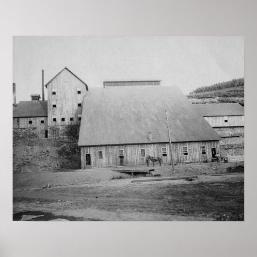 Deadwood Reduction Works-foto Poster (Voorkant)