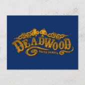 Deadwood Saloon Briefkaart (Voorkant)